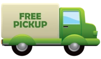 Pickup and delivery icon