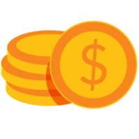 Affordable laundry pricing icon